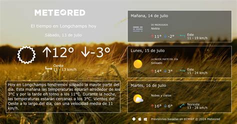 el clima en longchamps.